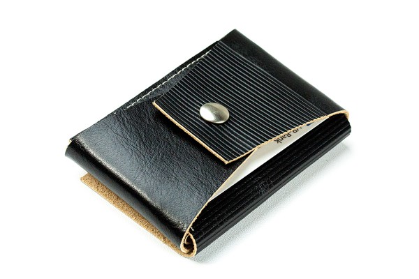 Urban Slim Wallet PREMIUM LEDER VINTAGE schwarz