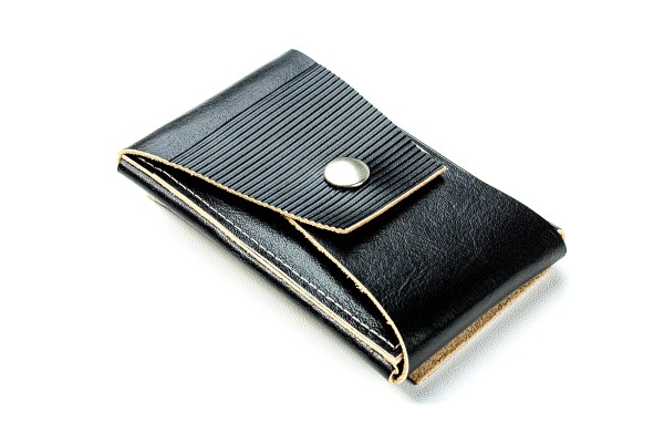 Urban Slim Wallet PREMIUM LEDER VINTAGE schwarz