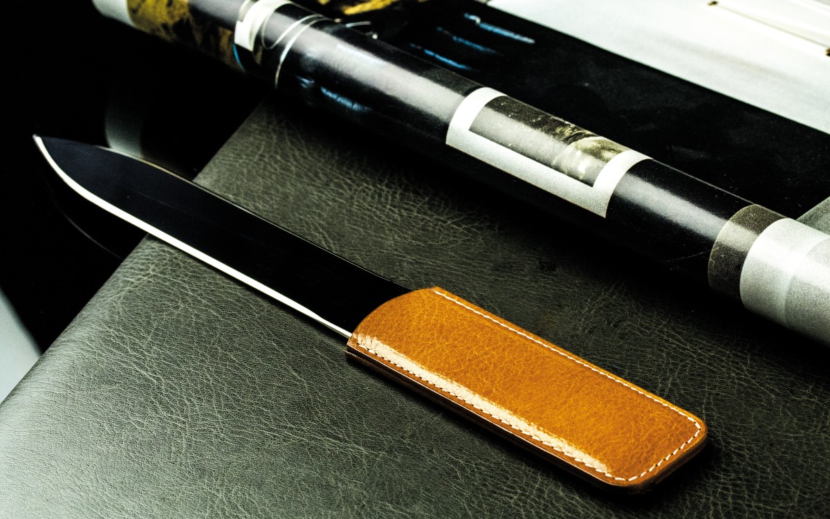 Brieföffner PREMIUM LEDER VINTAGE cuoiobraun