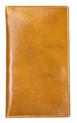 Leporello Faltkalender deutsch 2026 PREMIUM LEDER VINTAGE cuoiobraun