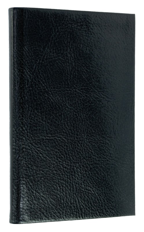 Adressbuch Pocket Format (gebunden) | Echtleder | VINTAGE schwarz