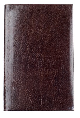 Adressbuch Pocket Format (gebunden) | Echtleder | VINTAGE dunkelbraun