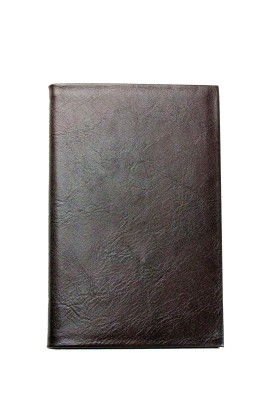 Pocket / Westentaschen Adressbuch (gebunden) PREMIUM LEDER VINTAGE marronebraun