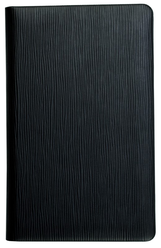 Notizbuch Pocket Format (gebunden) | Echtleder | PAGLIA schwarz