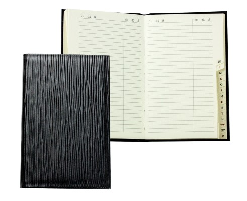 Adressbuch Pocket Format | PAGLIA schwarz