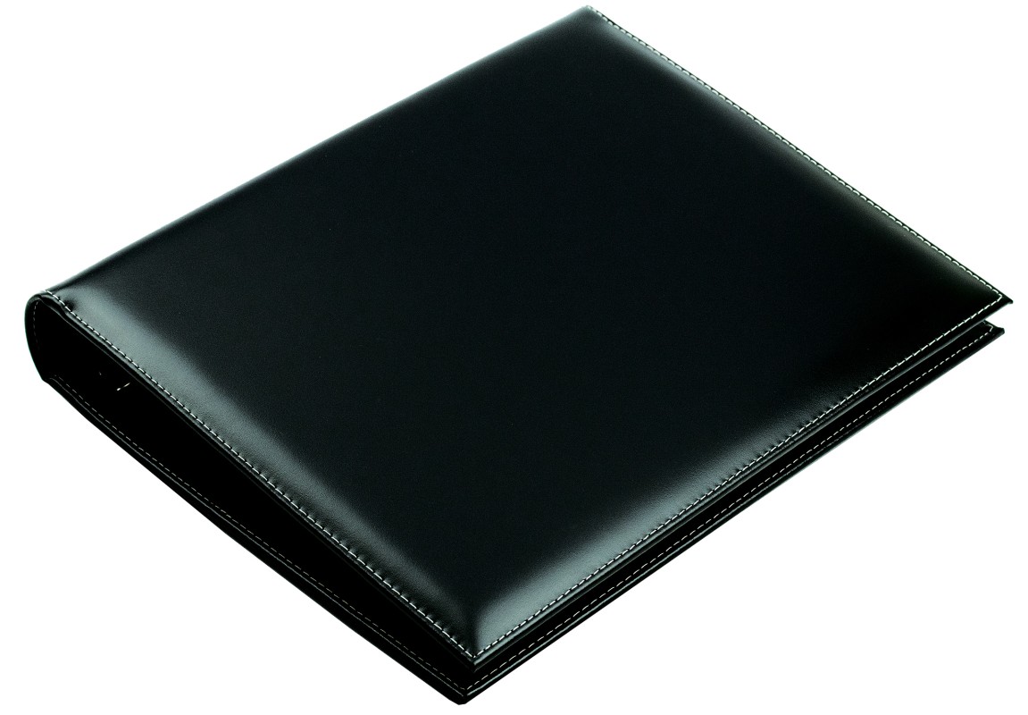 Ordner DIN A4 / DIN A4+ | Echtleder | CAMBRIDGE schwarz