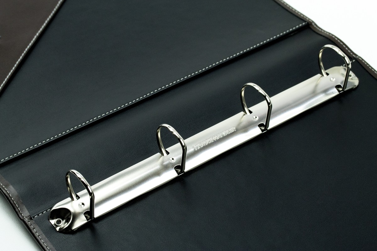 Ordner DIN A4 / DIN A4+ | Echtleder | CAMBRIDGE dunkelbraun