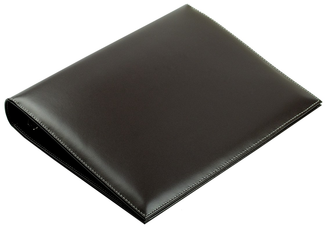 Ordner DIN A4 / DIN A4+ | Echtleder | CAMBRIDGE dunkelbraun