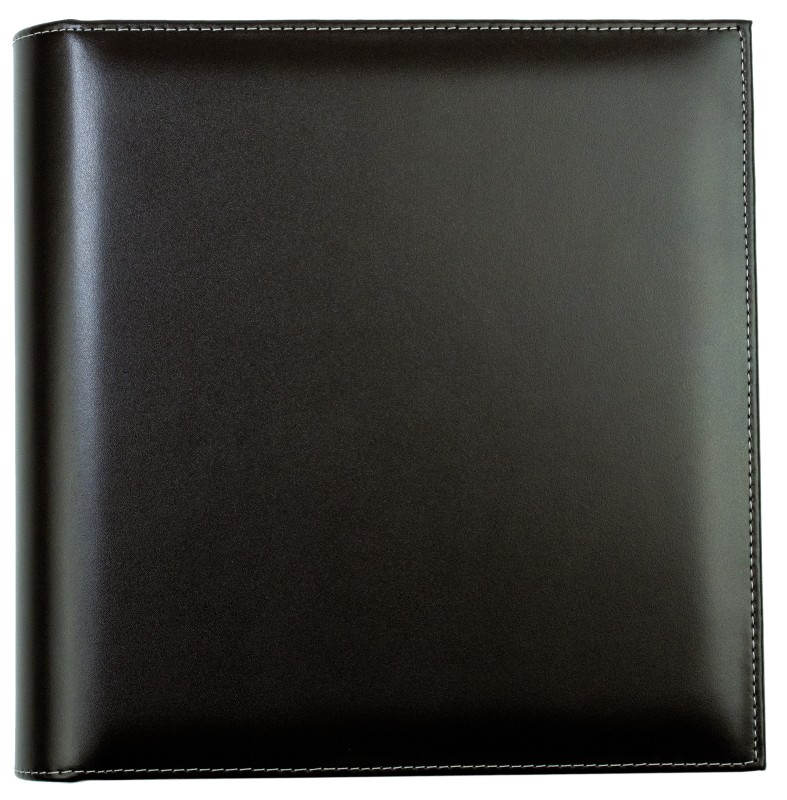 Ordner DIN A5 | Echtleder | CAMBRIDGE dunkelbraun