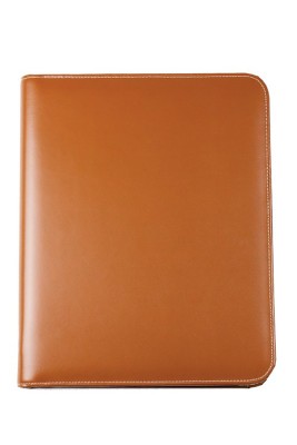 Manager-Ringbuch DIN A4 mit Tablet Computer Fach in CAMBRIDGE Top Grain Rindleder hellbraun