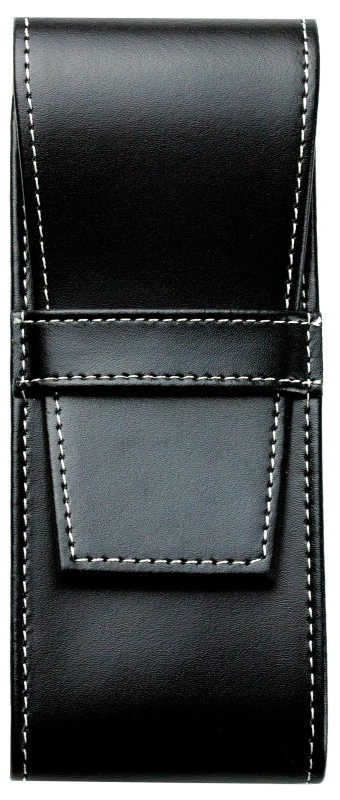 Schreibgeräteetui TRIO CAMBRIDGE Top Grain Leder schwarz
