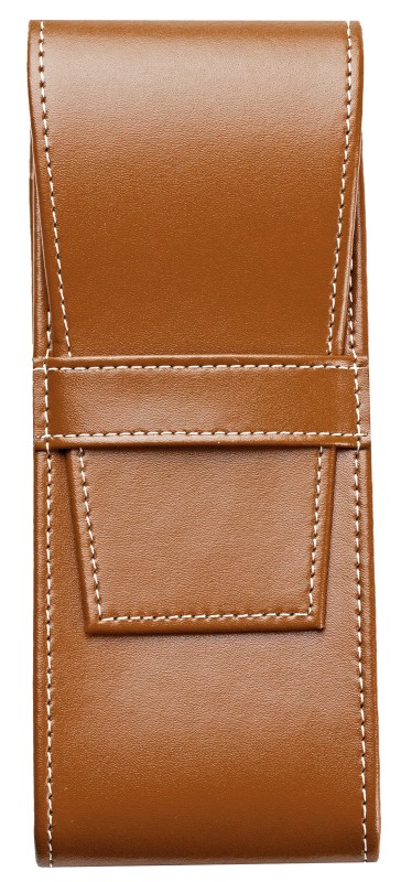 Schreibgeräteetui TRIO CAMBRIDGE Top Grain Leder hellbraun