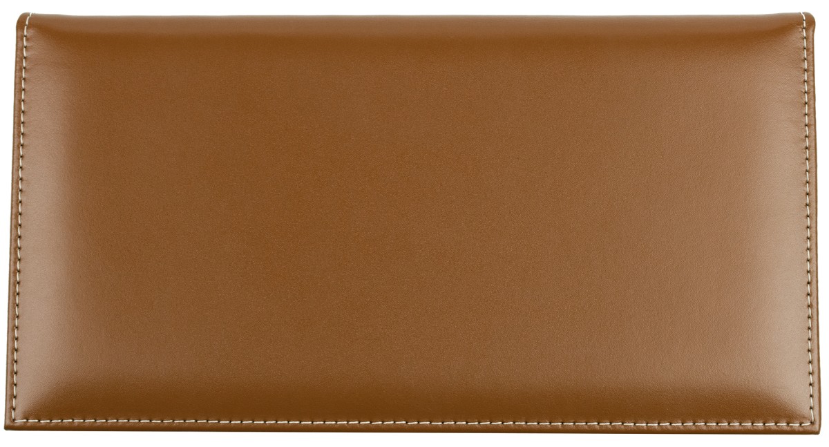 Ablagekasten mit Deckel CAMBRIDGE Top Grain Rindspaltleder hellbraun