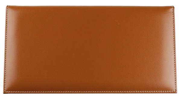 Ablagekasten mit Deckel CAMBRIDGE Top Grain Rindspaltleder hellbraun