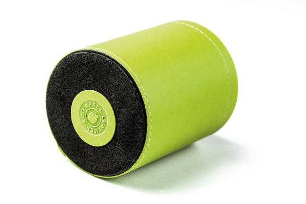 Stifteköcher Eco Apple Leather Lederimitat grün