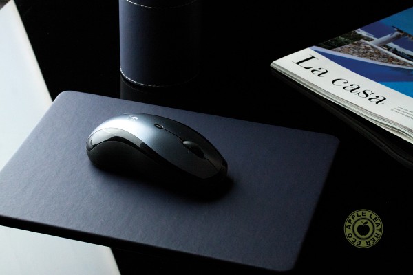 Mousepad ECO APPLE LEATHER Lederimitat dunkelblau