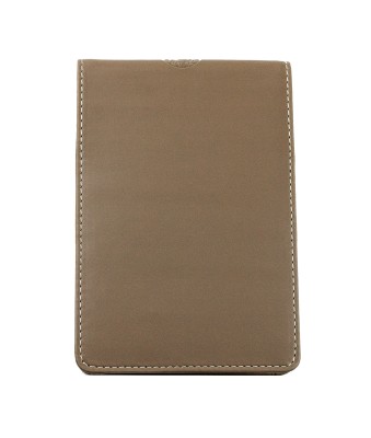 Reporterblock DIN A6 Lederimitat ECO APPLE LEATHER braun