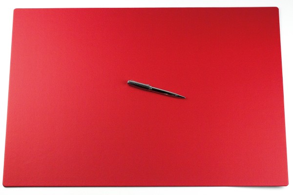 Schreibunterlage XXL ECO APPLE LEATHER Lederimitat rot
