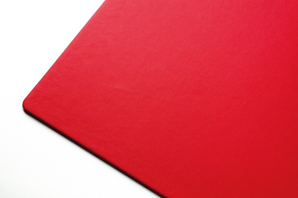 Schreibunterlage XXL ECO APPLE LEATHER Lederimitat rot