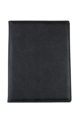 Schreibmappe DIN A4 SAFFIANO Lederimitat schwarz