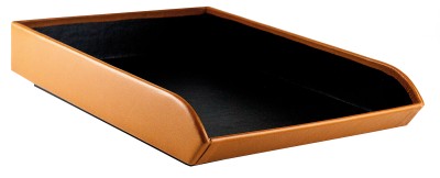 Briefablagekasten PREMIUM LEDER BOXCALF cuoiobraun (glatt)