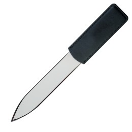 Brieföffner PREMIUM LEDER BOXCALF schwarz (glatt)