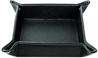 Taschenleerer PREMIUM LEDER SOFT GRAIN schwarz (genarbt)