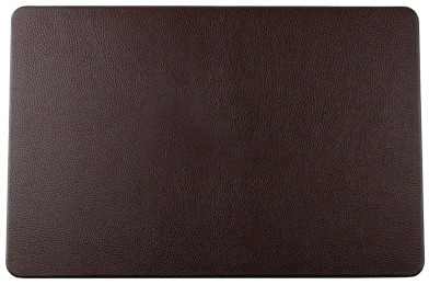 Schreibunterlage "Sekretär" 33 x 50 cm PREMIUM LEDER SOFT GRAIN dunkelbraun (genarbt)