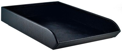 Briefablagekasten PREMIUM LEDER SOFT GRAIN schwarz (genarbt)