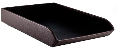 Briefablagekasten PREMIUM LEDER SOFT GRAIN dunkelbraun (genarbt)