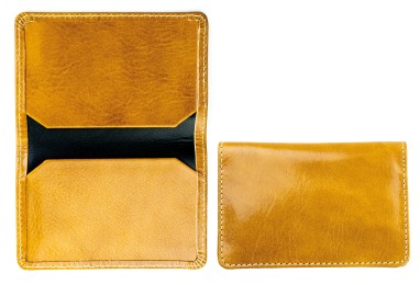 Visitenkartenetui PREMIUM LEDER VINTAGE Anilin cuoiobraun