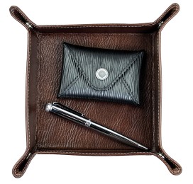 Taschenleerer PREMIUM LEDER VINTAGE Anilin marronebraun