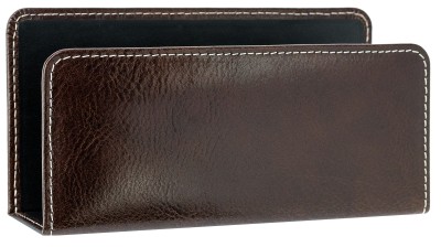 Briefständer PREMIUM LEDER VINTAGE marrone