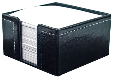 Zettelkasten PREMIUM LEDER VINTAGE schwarz