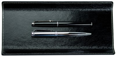 Federschale PREMIUM LEDER VINTAGE schwarz