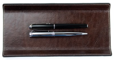 Federschale PREMIUM LEDER VINTAGE marrone