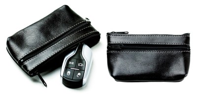 Schlüsseltasche PREMIUM LEDER VINTAGE schwarz