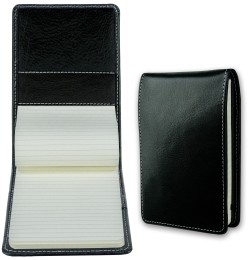 Notizblock Pocket Format | Echtleder | VINTAGE schwarz