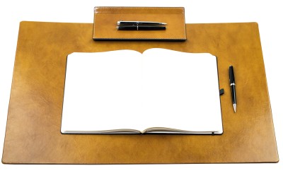 Schreibunterlage XXL 65x45 PREMIUM LEDER VINTAGE cuoiobraun