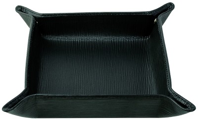 Taschenleerer PREMIUM LEDER MANHATTAN schwarz mit Paglia Narbung