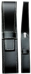 Schreibgeräteetui UNO CAMBRIDGE Top Grain Leder schwarz