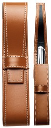 Schreibgeräteetui UNO CAMBRIDGE Top Grain Leder hellbraun
