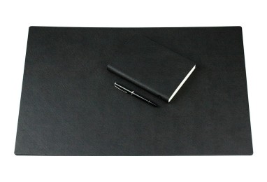Schreibunterlage XXL SAFFIANO Lederimitat schwarz
