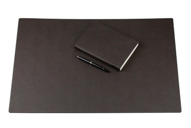 Schreibunterlage XXL SAFFIANO Lederimitat dunkelbraun